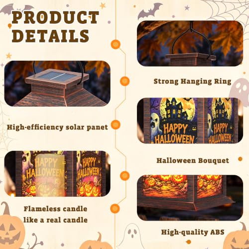 Halloween Solar Lanterns Outdoor