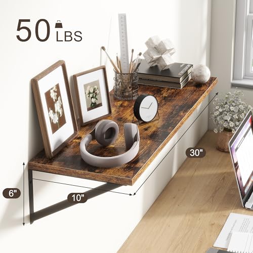 10 Inch Deep Floating Shelves