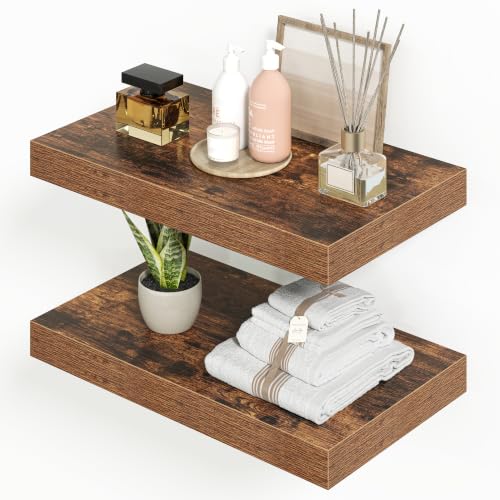 16 inchs Floating Shelves for Wall Set of 2