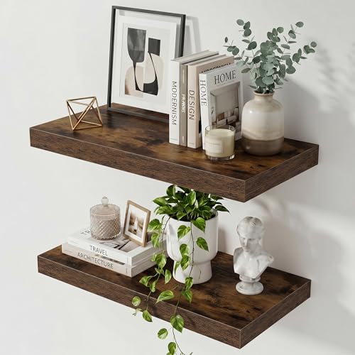 24 Inch Floating Shelves for Wall