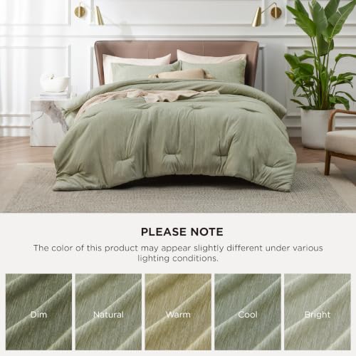 Tea Green Twin Comforter Set
