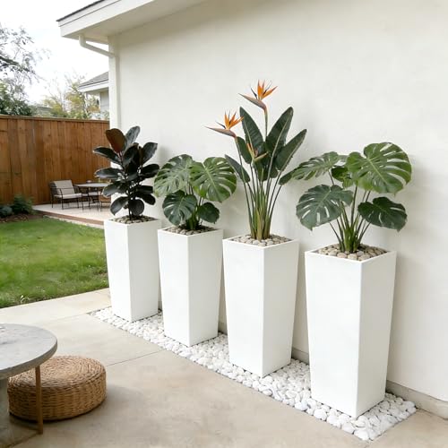 27 Inch Tall Planters Set of 2 (2 Count)
