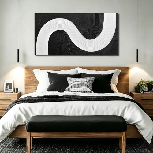 Modern Painting Wall Art For Office Abstract Wall Art Bedroom Huge Canvas Wall Decor For Living Room 29 x 58 Inch