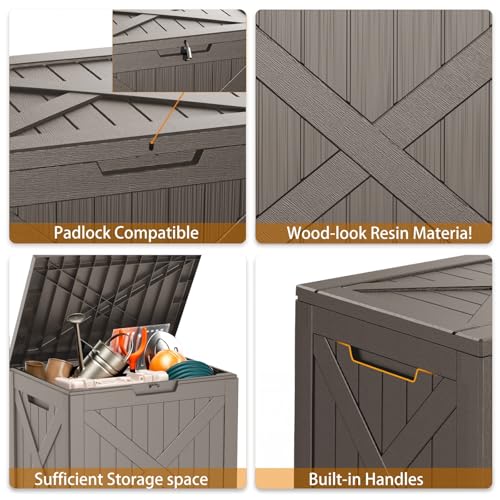 38 Gallon Outdoor Deck Box