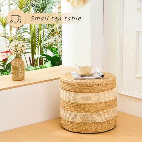 Handwoven Ottoman Pouf