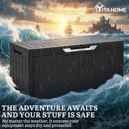 80 Gallon Outdoor Storage Box w