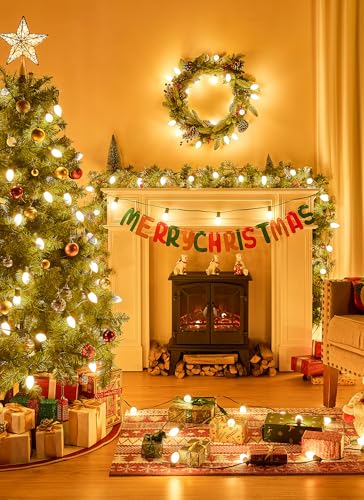 50Ft Christmas Lights Outdoor (50 Count)
