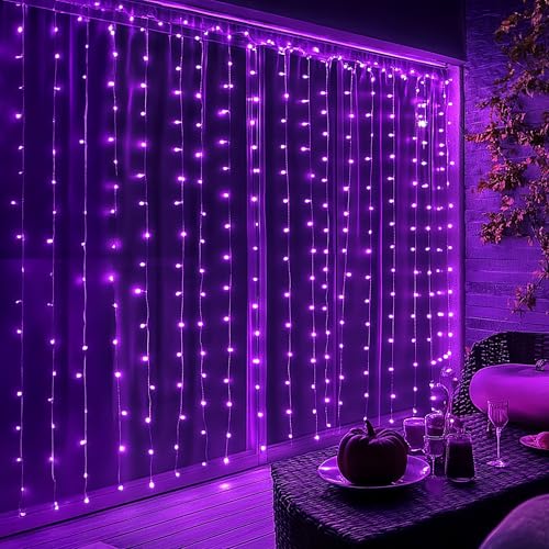 300 LED Christmas Curtain String Lights