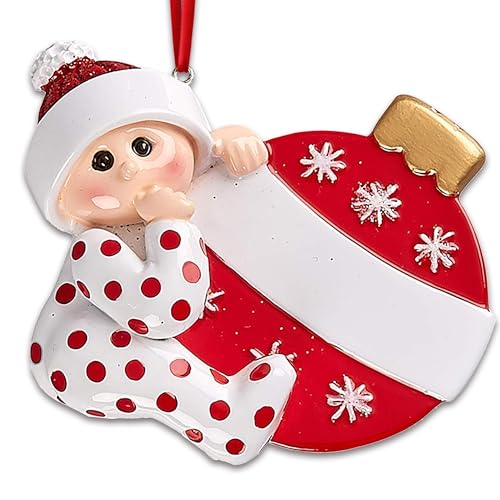 Personalized Babys First Christmas Ornament 2026