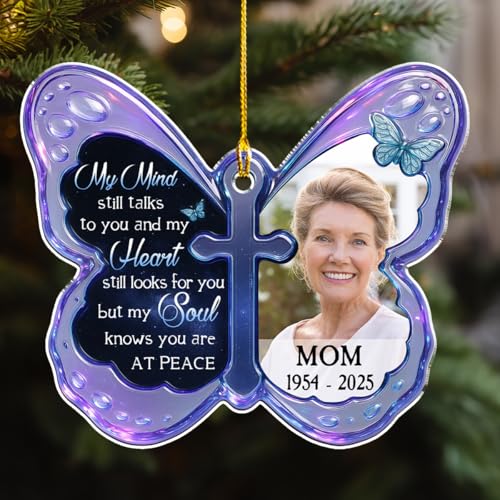 Personalized Memorial Acrylic Ornament
