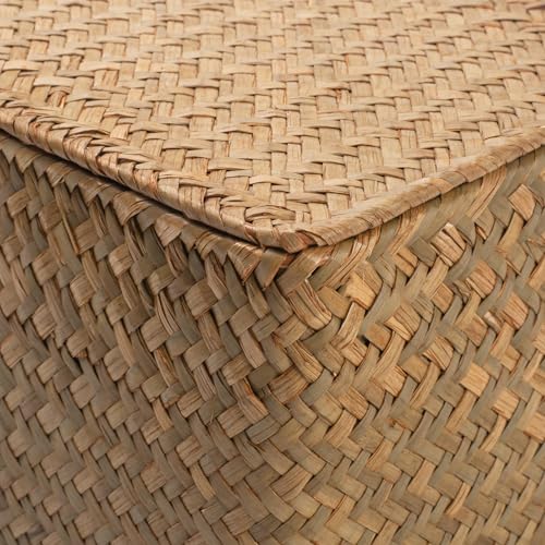 Wicker Basket with Lid (10.22 Count)