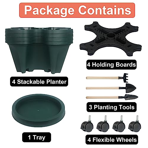Vertical Planter Tower (2 Count)