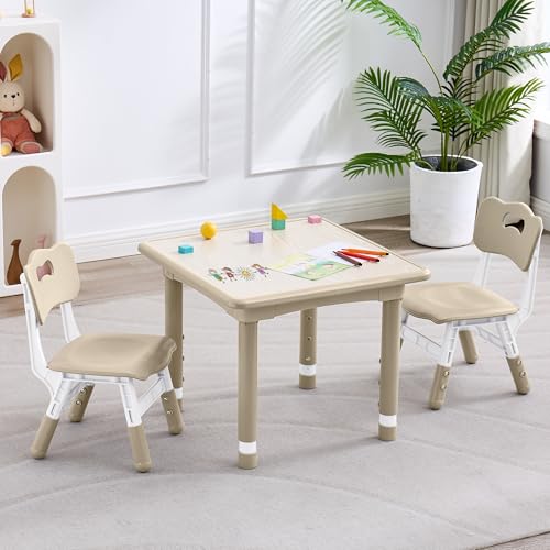 Kids Table & 2 Chairs (3 Count)