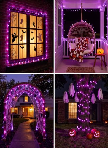 39FT Purple Halloween Lights (33 Foot)