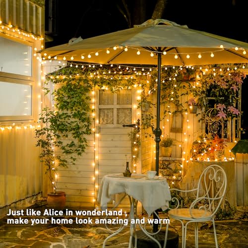 100 LED Globe String Lights Indoor Bedroom