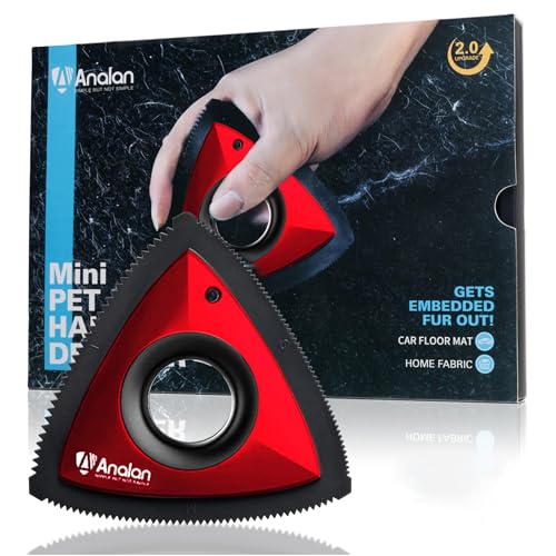 Mini Pet Hair Remover for Car Detailing Dog Hair Tool Brush