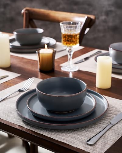 Mercury 16 Piece Dinnerware Set with Mugs