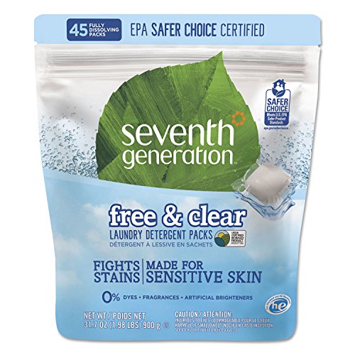 SEV22977CT Natural Laundry Detergent Packs (253.6 Ounce)
