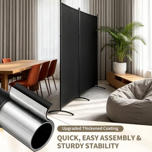 Extra Wide 2 Panel Room Divider