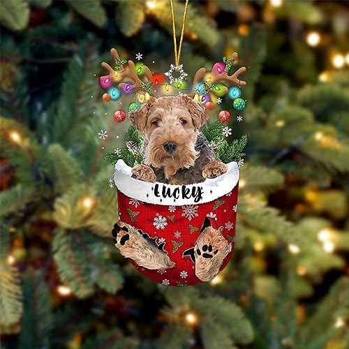 Wire Fox Terrier 1 Dog Christmas Ornament