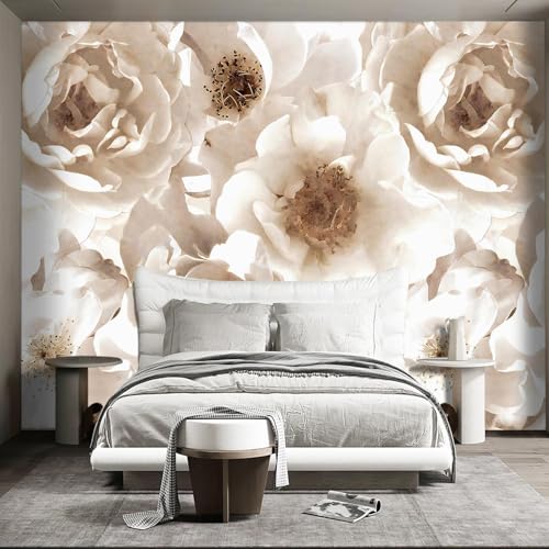 Floral wallpeper for Girls Bedroom Modern Flower Living Room wall Mural