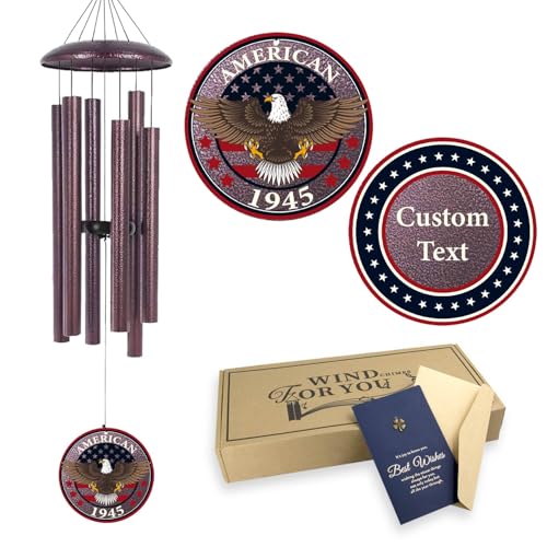 Personalized Wind Chimes for Military