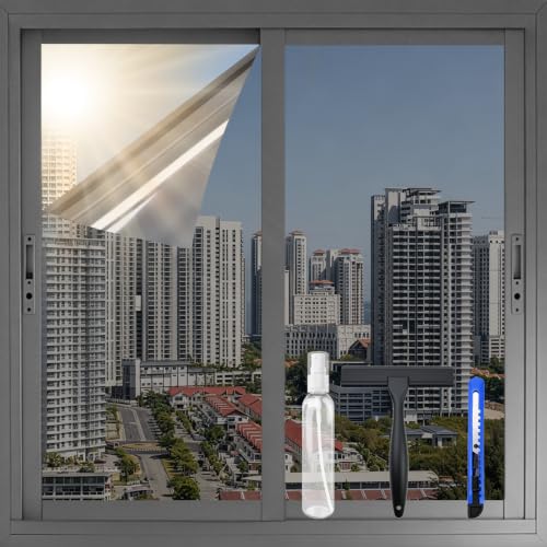 One Way Window Privacy Film with Tools