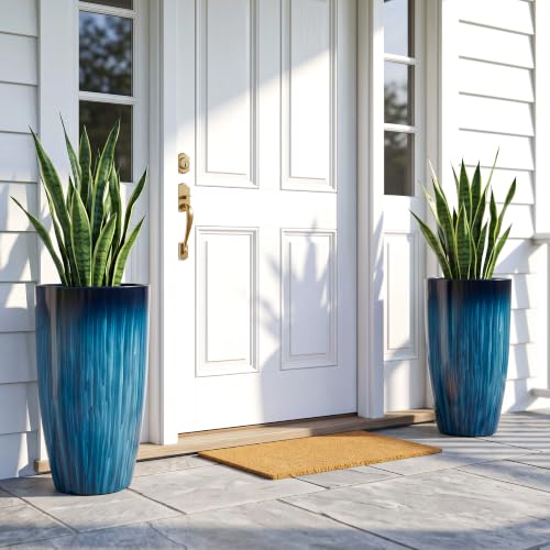 Garden 20" H. Large Plastic Planters (2 Count)