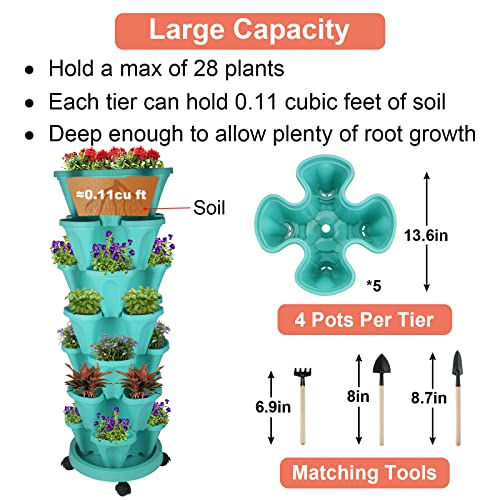 Vertical Planter Tower (2 Count)