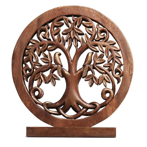 Solid Wood Tree Sculpture