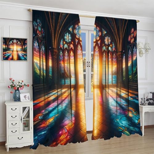 Stained Glass Curtains
