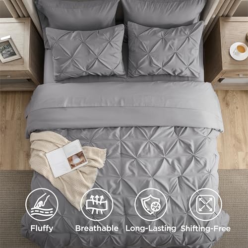 7 Piece Queen Bedding Comforter Set & Sheet Set