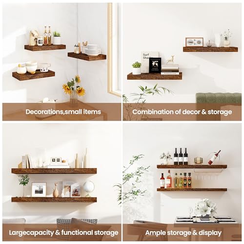 Floating Shelves 9 inch Deep 36”Long Set of 2 (2 Count)