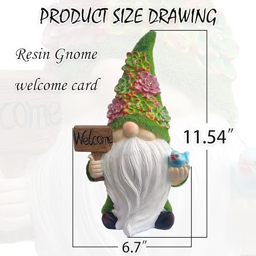 Solar Gnomes Garden Statues