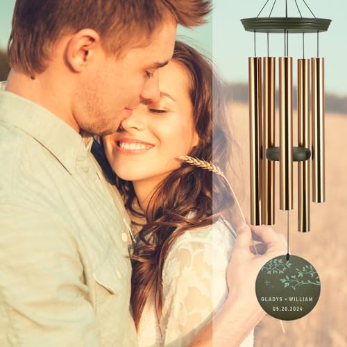 Personalized 20th 50th Anniversary Wind Chime