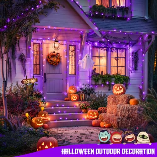 2 Pack Solar Halloween Lights (42.7 Foot)
