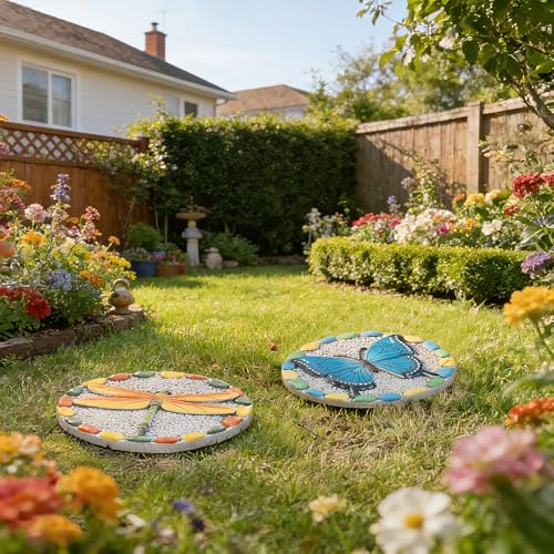 Decorative Garden Stepping Stone Dragonfly