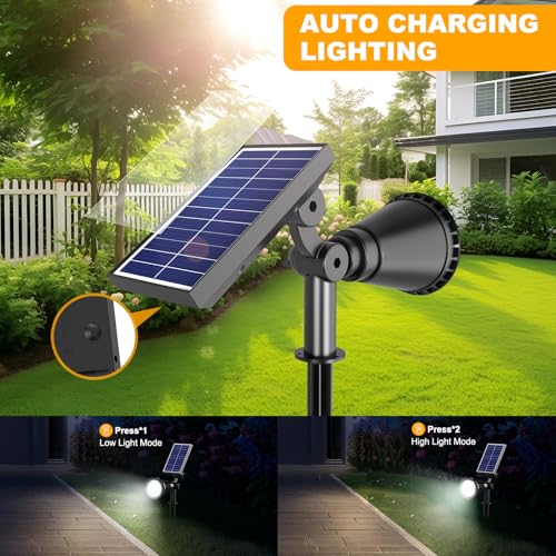 Solar Lights Outdoor Waterproof Spot Lights (4 Count)