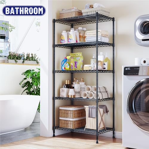 5 Tier Wire Shelving Unit (2 Count)