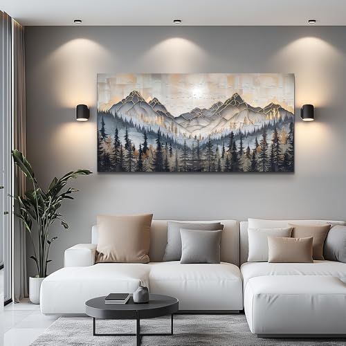 Large Canvas Wall Decor For Bedroom Large Wall Art For Living Room Dining Room Modern Office Abstract Ink
