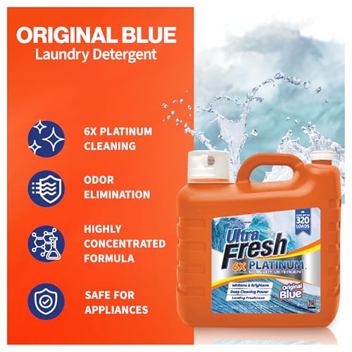 6X Platinum Laundry Detergent (640 Fl Oz)