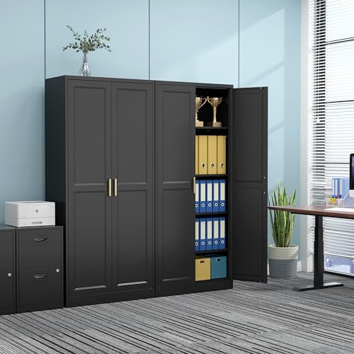 71" Tall Metal Kitchen Pantry Cabinet