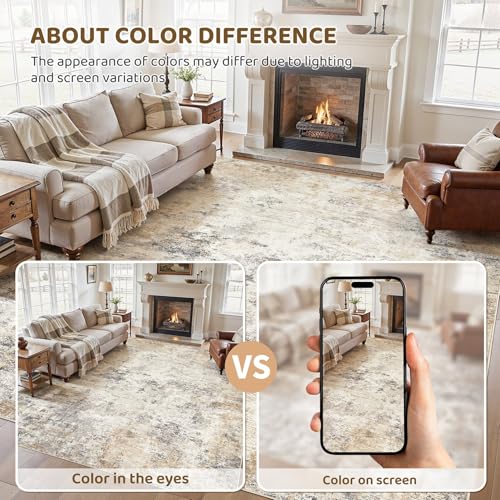 12x15 Area Rug Living Room Rugs (24 Count)