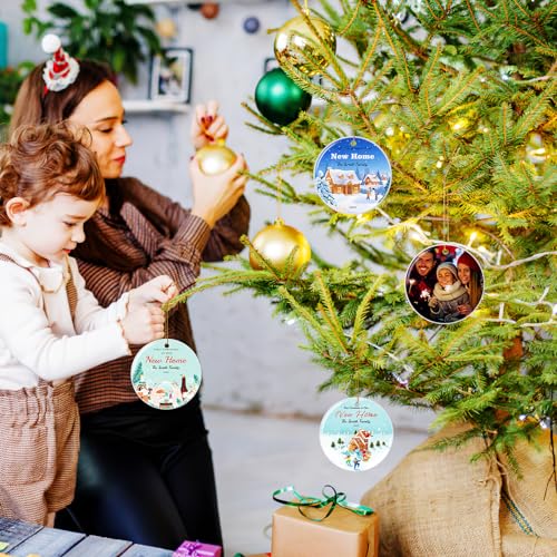 Personalized First Christmas in Our New Home Hanging Ornament 2025
