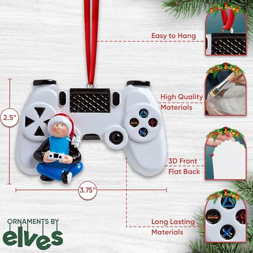 Personalized Video Game Ornaments