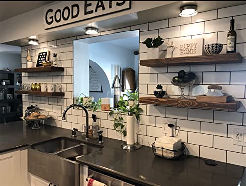 36 Inch Wooden Floating Shelves for Wall