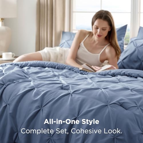 7 Piece California King Comforter Set & Sheets