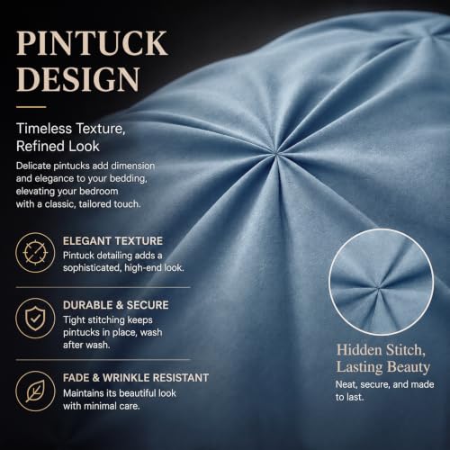 Queen Comforter Set Grayish Blue