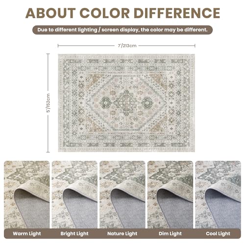 5x7 Area Rugs for Living Room (35 Sq Ft)