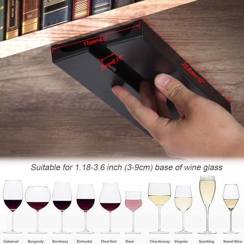 2Pcs Wine Glass Holder (2 Count)